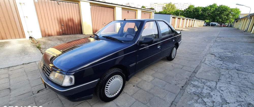 Peugeot 405 cena 6999 przebieg: 60000, rok produkcji 1991 z Lublin małe 277